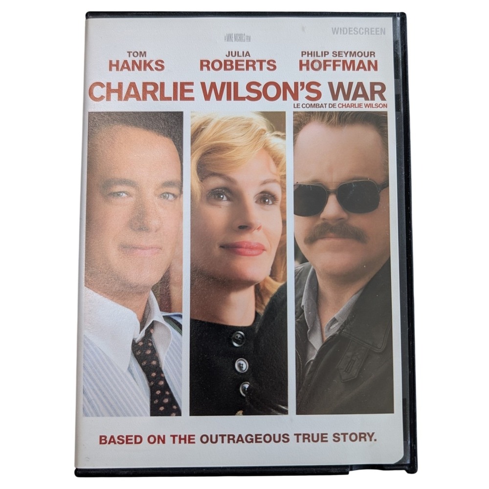 Charlie Wilson's War‎ Tom Hanks Julia Roberts Philip Seymour Hoffman DVD Movie